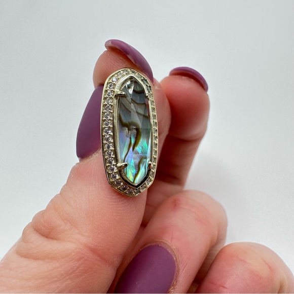 Kendra Scott Aston Abalone Stud Earrings - Picture 6 of 8